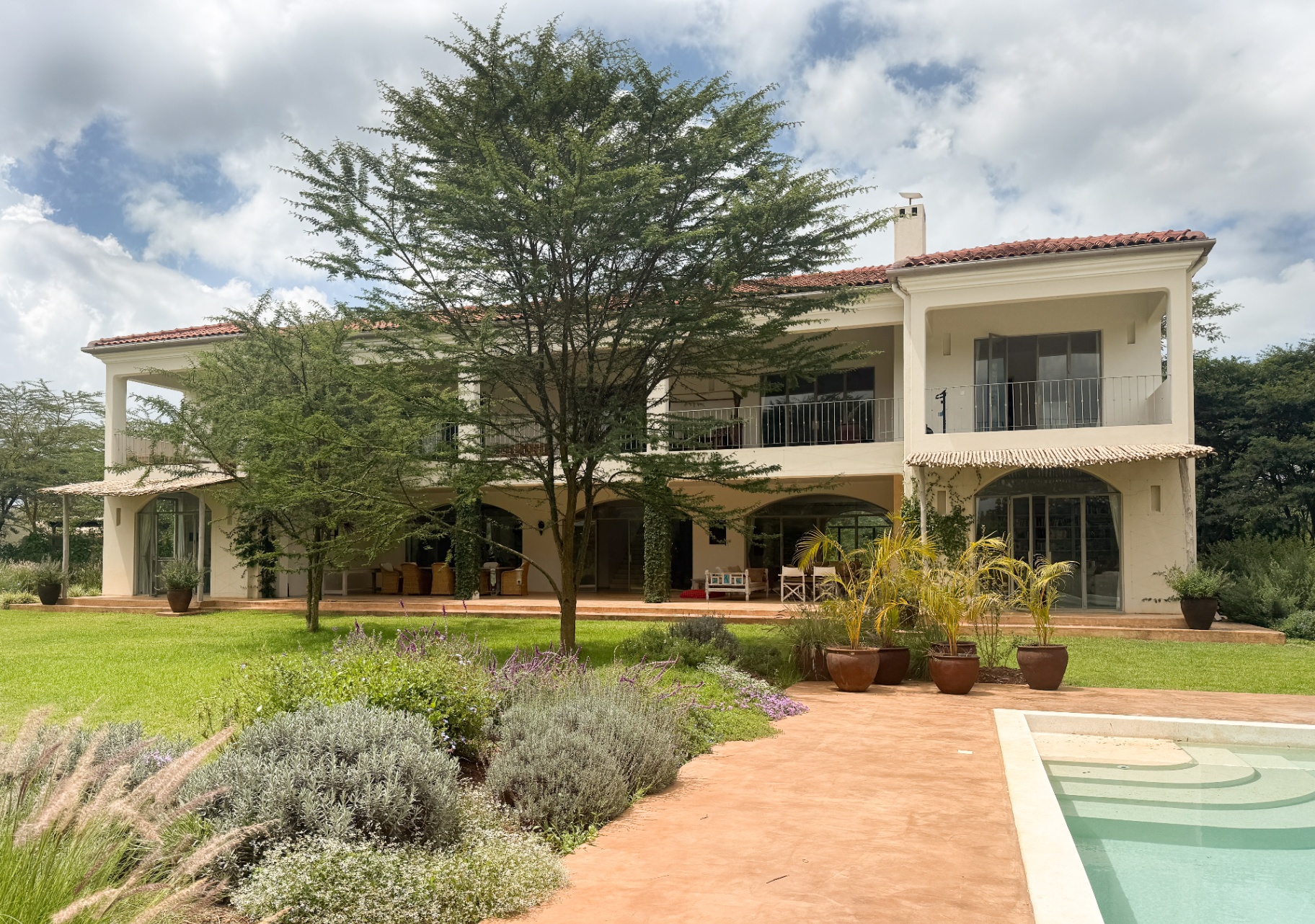 Arimuni house and garden in Karen, Nairobi